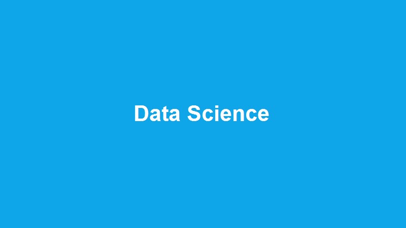 Data Science Workshop