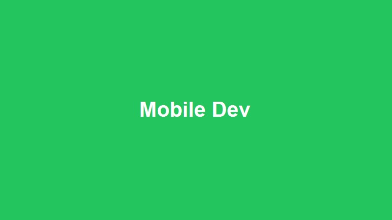 Mobile App Development